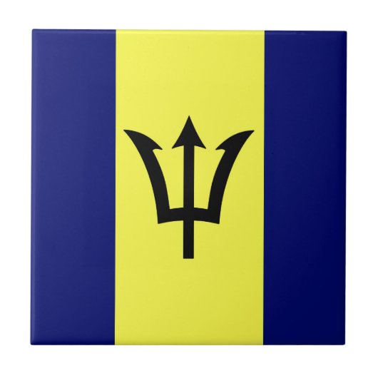 Barbados Fliese (Vorderseite)