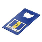 Barbados Geldbeutel Flaschenöffner (Rückseite Schrägansicht)