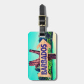Barbados Gepäckanhänger (Vorderseite vertikal)