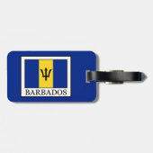 Barbados Gepäckanhänger (Rückseite horizontal)