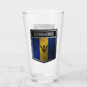 Barbados Glas (Rückseite)