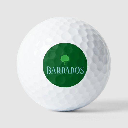 Barbados Golf Balls Golfball (Vorderseite)