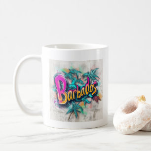Barbados Graffiti Vibes: Island Street Art Ed Kaffeetasse