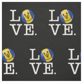 Barbados-Insel-Liebe Stoff (Muster)