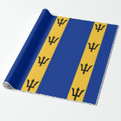 Barbados-Insel-Nationalflaggenmuster Geschenkpapier (Ungerollt)