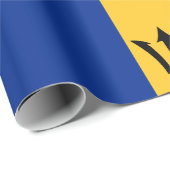 Barbados-Insel-Nationalflaggenmuster Geschenkpapier (Rolleneckpunkt)