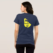 Barbados Is Home Tri-Blend Shirt (Rückseite voll)