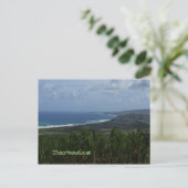 Barbados Island View Foto Postkarte (Stehend Vorderseite)