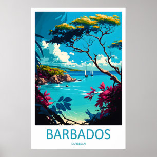 Barbados Karibik USA Reiseplakat 1 Poster