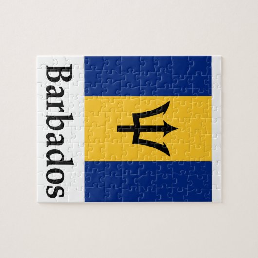 Barbados kennzeichnen und nennen puzzle (Horizontal)