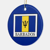 Barbados Keramik Ornament (Links)