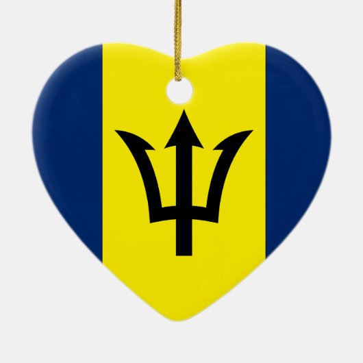 Barbados Keramik Ornament (Hinten)