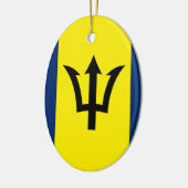 Barbados Keramik Ornament (Links)