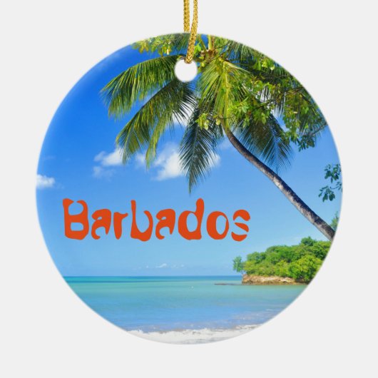 Barbados Keramikornament (Vorne)