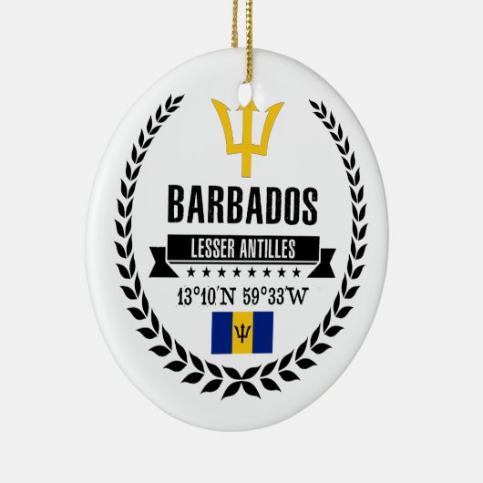 Barbados Keramikornament (Rechts)