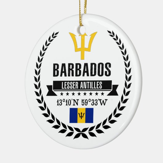 Barbados Keramikornament (Links)
