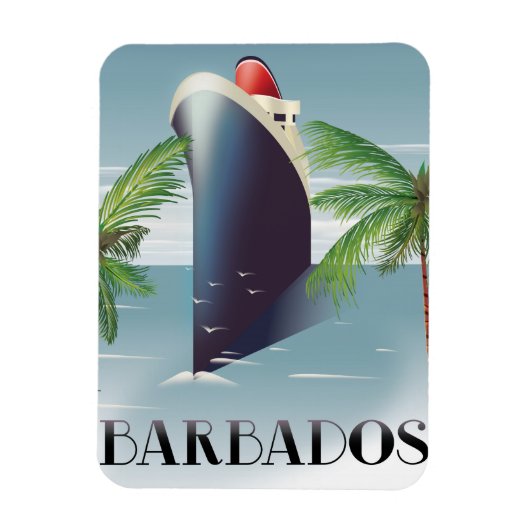 Barbados Kreuzfahrt Magnet (Vertikal)