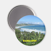 Barbados Kühlschrankmagnet (Vorderseite/Rückseite)