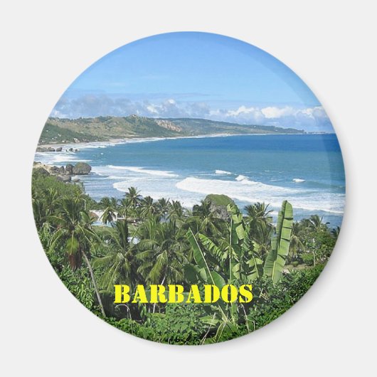 Barbados Kühlschrankmagnet (Vorne)