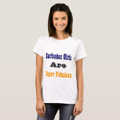 Barbados-Mädchen T-Shirt (Vorne ganz)