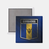 Barbados Magnet (Vorderseite/Rückseite)