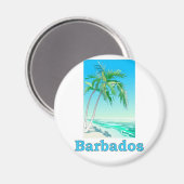 Barbados Magnet (Vorderseite/Rückseite)