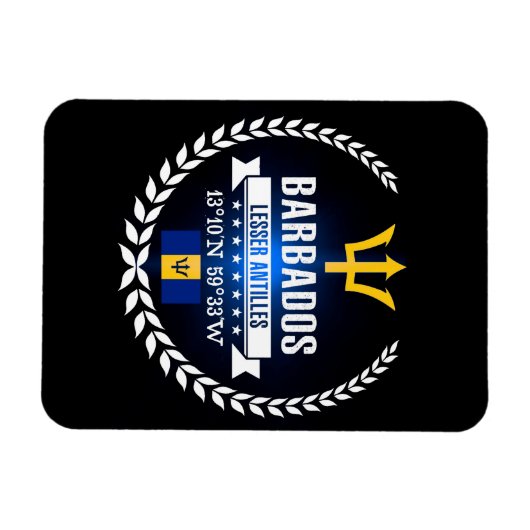 Barbados Magnet (Horizontal)