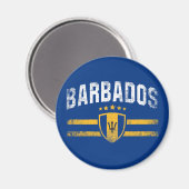 Barbados Magnet (Vorderseite/Rückseite)