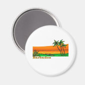 Barbados Magnet (Vorderseite/Rückseite)