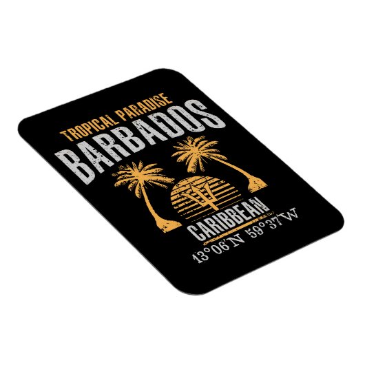 Barbados Magnet (Rechte Seite)
