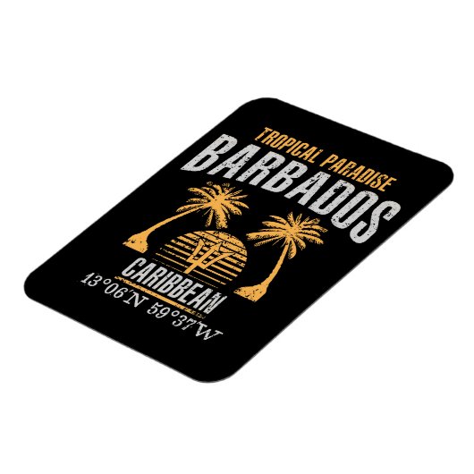 Barbados Magnet (Linke Seite)