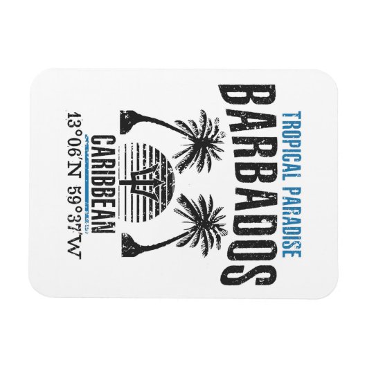 Barbados Magnet (Horizontal)