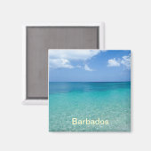 Barbados-Magnet Magnet (Vorderseite/Rückseite)