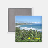 Barbados-Magnet Magnet (Vorderseite/Rückseite)