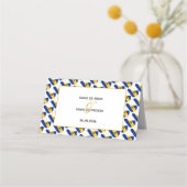 BARBADOS maßgeschneiderte Hochzeitsfeier Platzkarte (Rückseite)