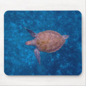 Barbados-Meeresschildkröte Mousepad (Vorne)