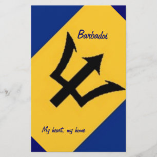 Barbados, mein Herz, meine Zuhause Briefpapier