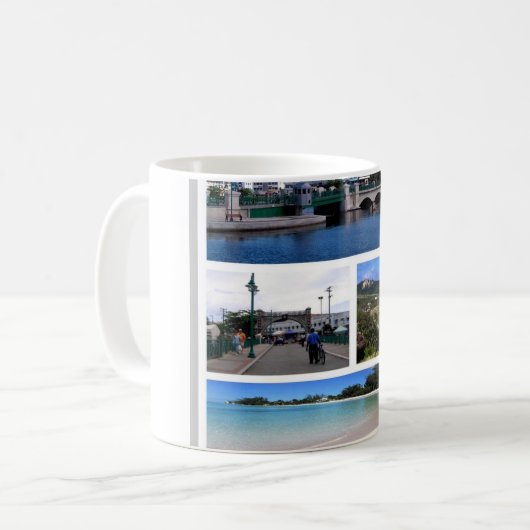 Barbados - Mosaik - Kaffeetasse (Vorderseite Links)