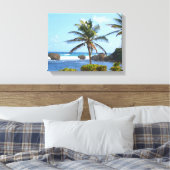 Barbados, Ozean, Palmen, High-Definition-Foto Leinwanddruck (Insitu (Schlafzimmer))