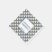 BARBADOS Patriotic GOD BLESS Celebrrations Paper Serviette (Ecke)