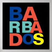 Barbados Poster (Vorne)