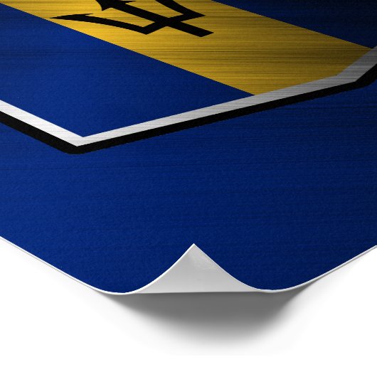 Barbados Poster (Ecke)