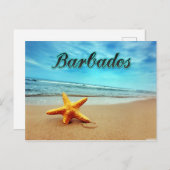 Barbados Postkarte (Vorne/Hinten)