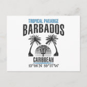 Barbados Postkarte (Vorderseite)