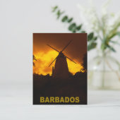 Barbados Postkarte (Stehend Vorderseite)