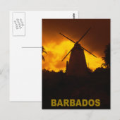 Barbados Postkarte (Vorne/Hinten)