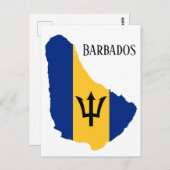 Barbados Postkarte (Vorne/Hinten)