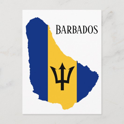 Barbados Postkarte (Vorderseite)