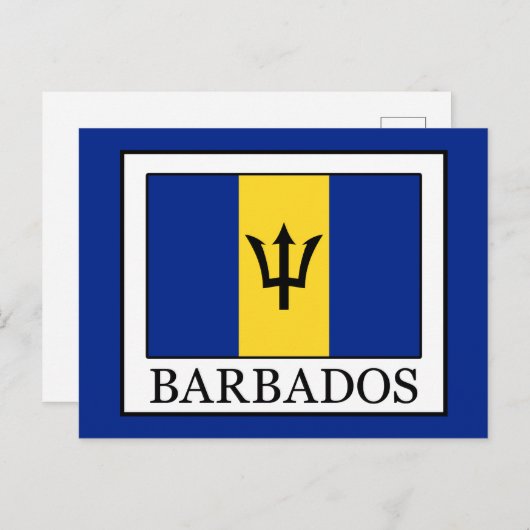 Barbados Postkarte (Vorne/Hinten)