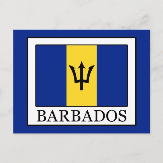 Barbados Postkarte (Vorderseite)
